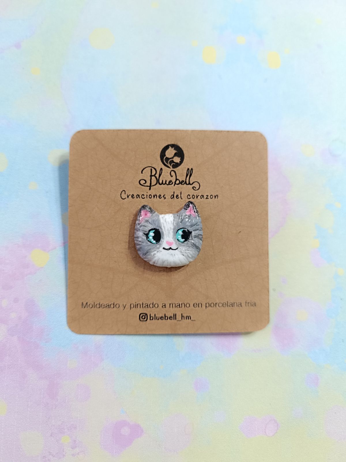 Pin gatito surtido color
