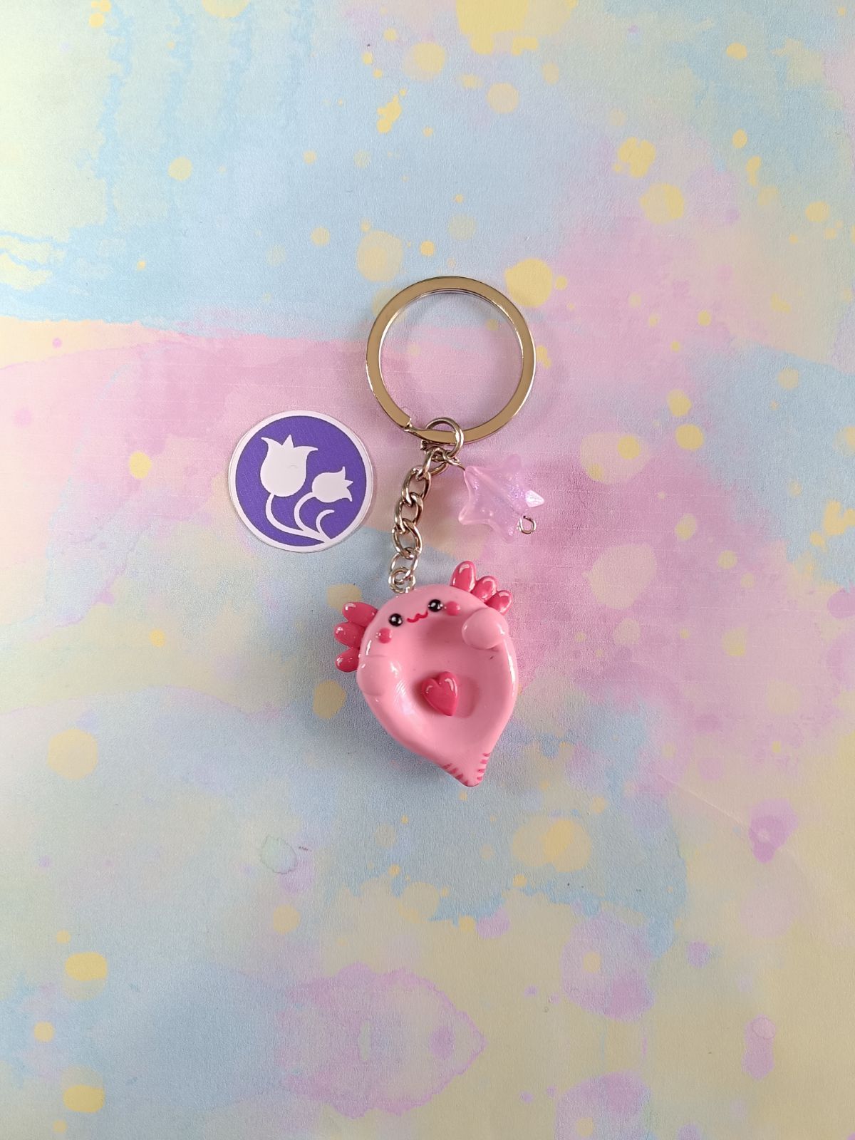 Llavero sensorial ajolote