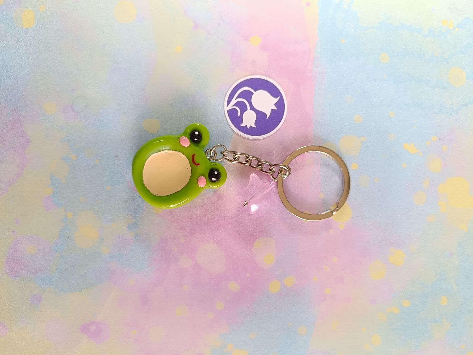 Llavero sensorial ranita